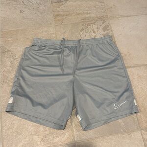 Nike Gray Athletic Shorts Lightweight Performance
